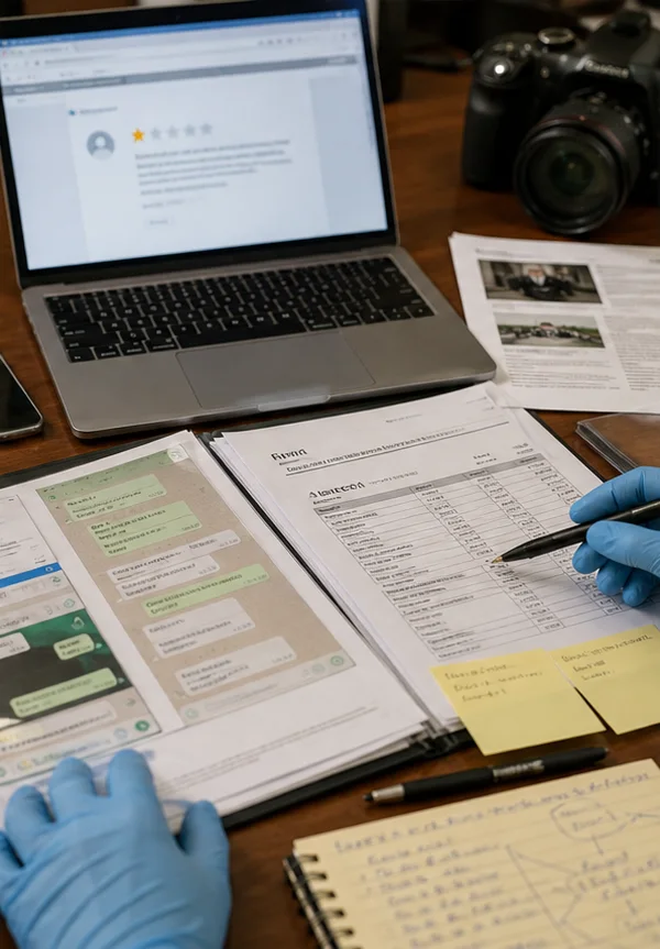 Google Review Using Fake Screenshots Or Documents In Australia