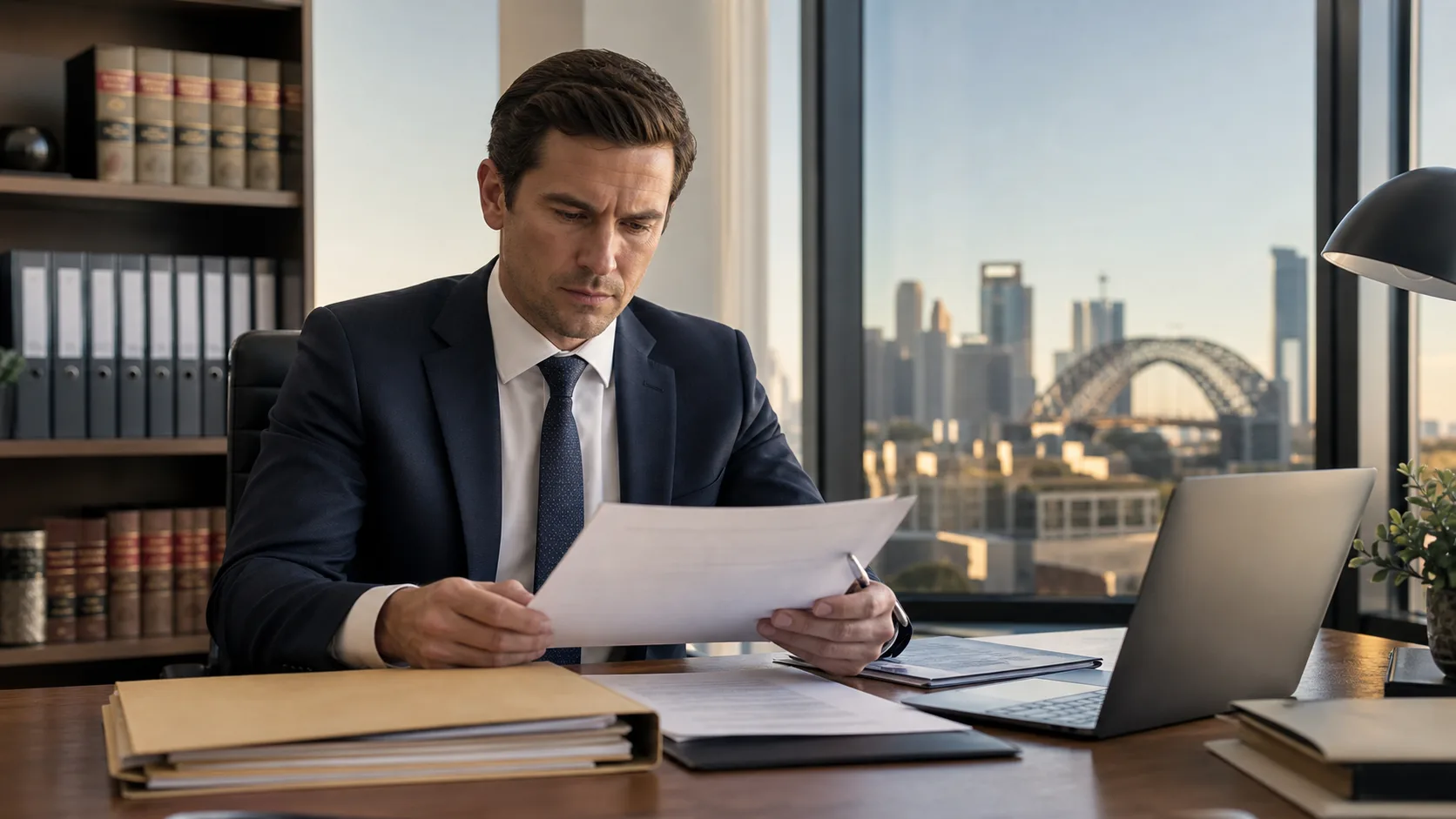 Australian lawyer preparing a legal notice for a Google review dispute