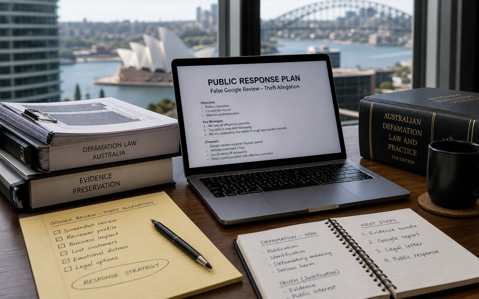 Google Reviews Accusing A Business Of Crime In Australia: Safer Evidence And Removal Strategy