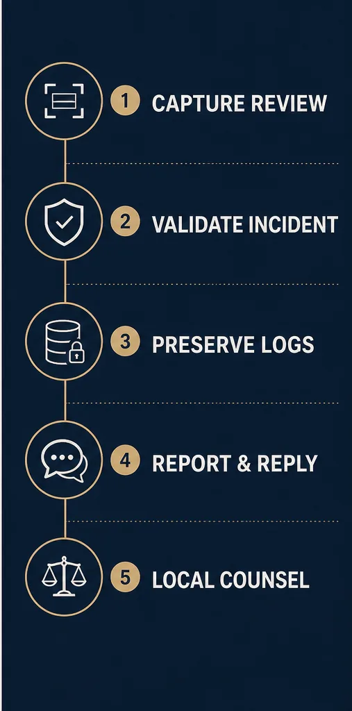 Google Review Alleging A Data Breach Or Cybersecurity Failure In Australia: Evidence And Response Strategy