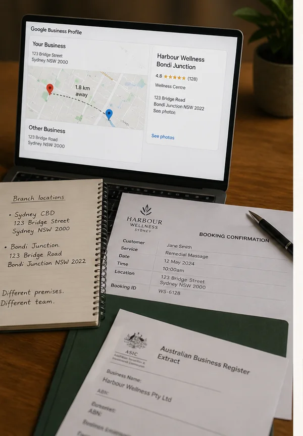 Google Review For The Wrong Business In Australia