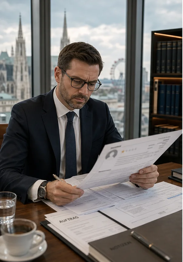 Google-Bewertung Mit Gefaelschten Screenshots Oder Dokumenten In Österreich