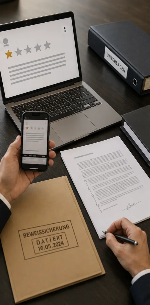 Google-Bewertung Während Eines Laufenden Streits In Österreich: Beweise Und Reaktion