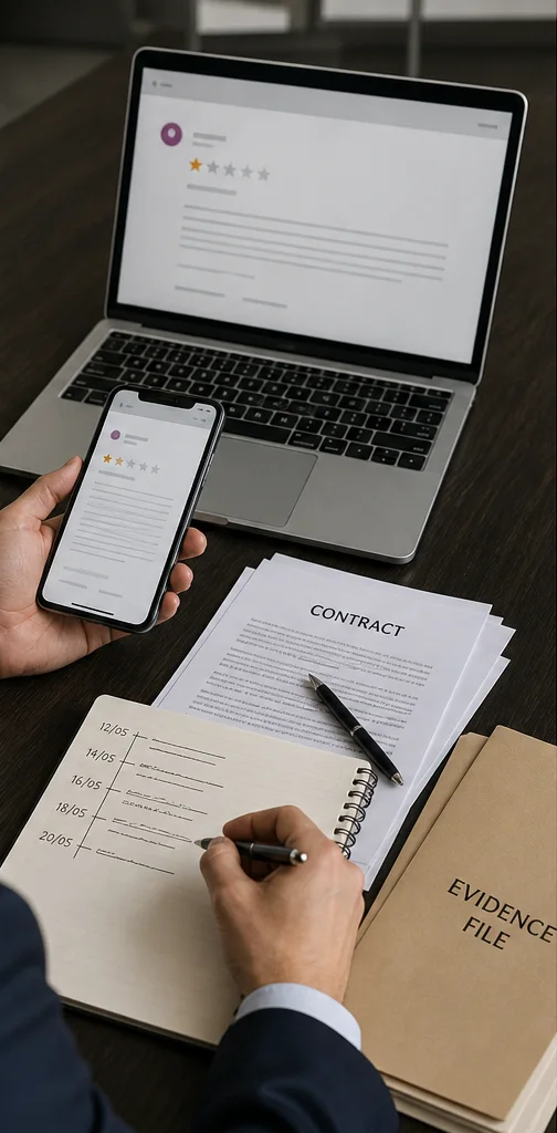 Google Review Tijdens Een Lopend Geschil In België: Bewijs En Reactiestrategie