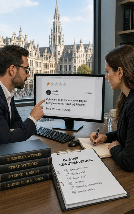 Avis Google Harcelant Le Personnel Ou Contenant Des Menaces: Strategie Pratique De Retrait En Belgique
