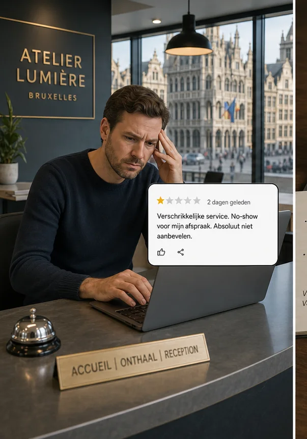 Google Review For The Wrong Business In Belgium