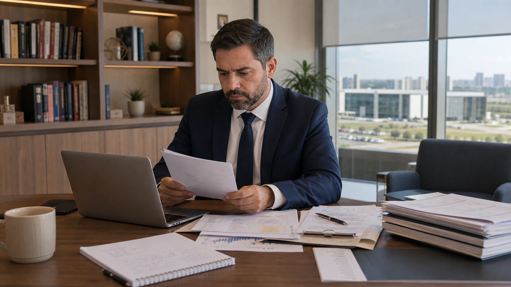 Brazilian business evidence file after a Google review accusing fraud