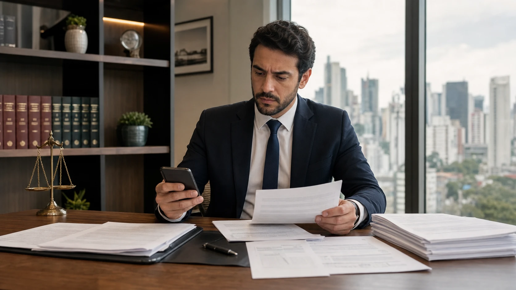 Brazilian legal team distinguishing criticism from defamation in a Google review