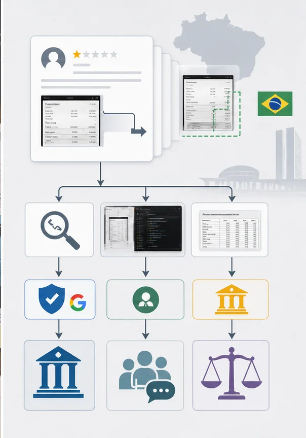 Avaliacao Google Com Screenshots Ou Documentos Falsos Em Brasil