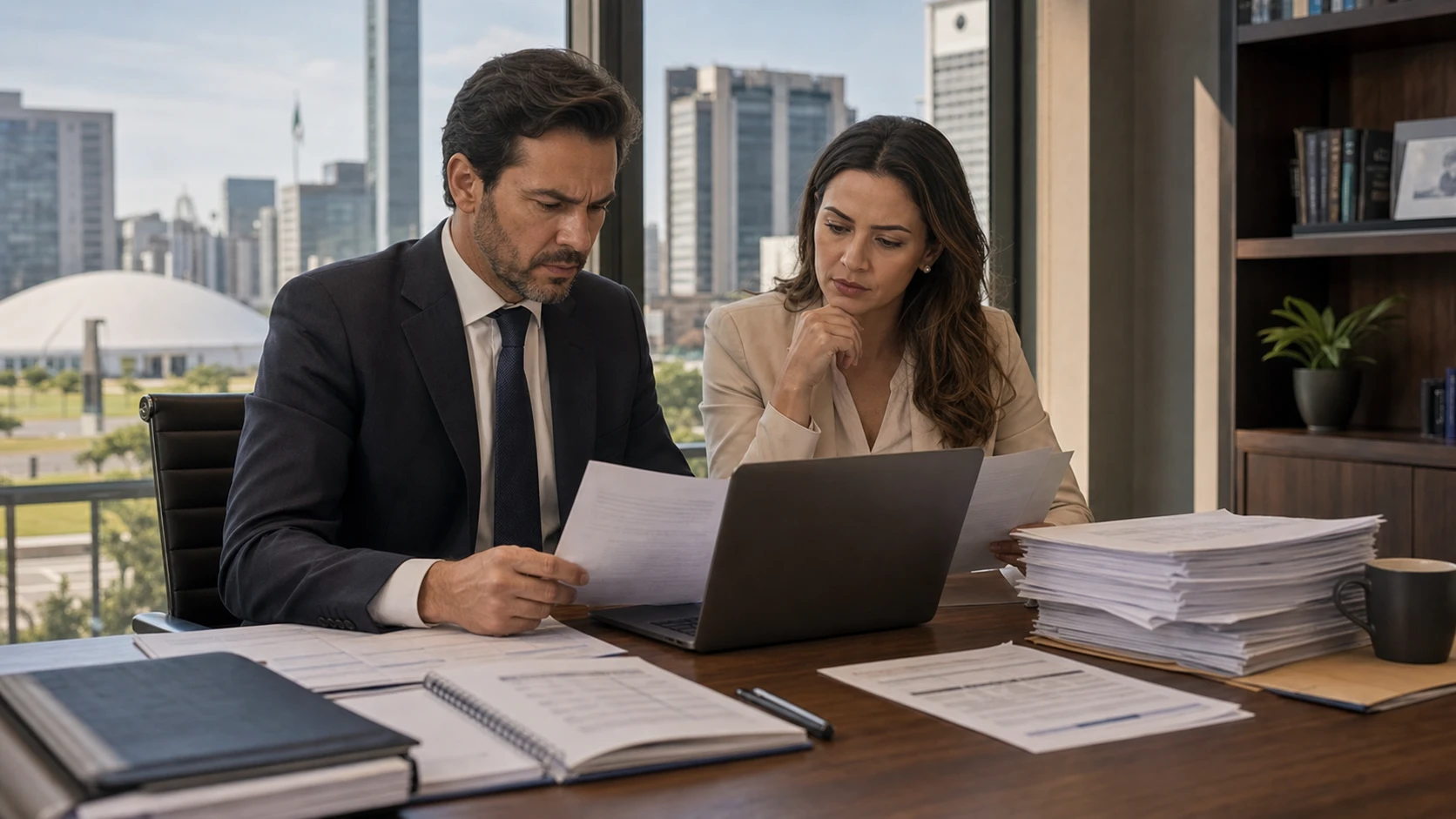 Dossiê empresarial brasileiro após avaliação Google acusando fraude