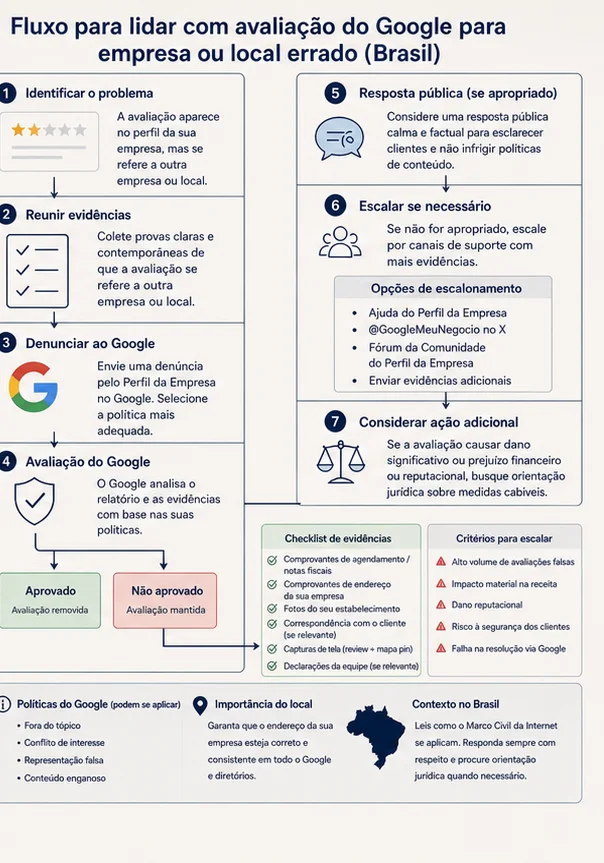 Avaliacao Google Para A Empresa Errada Em Brasil
