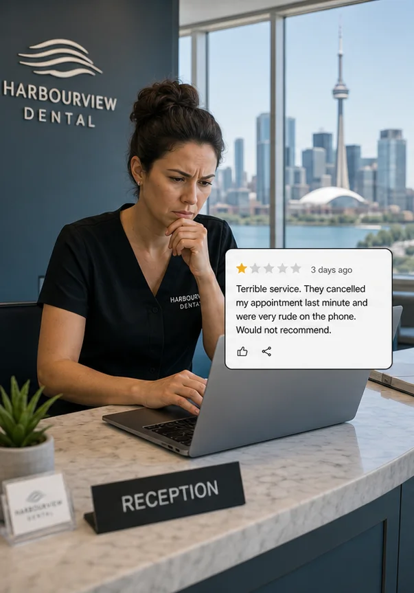 Google Review For The Wrong Business In Canada