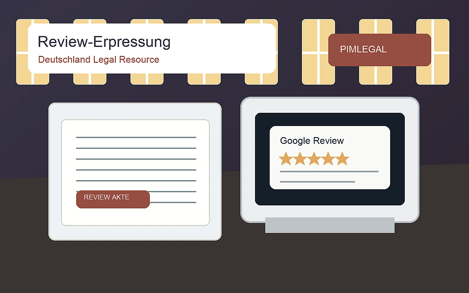 Deutsche Kanzlei sichert Nachrichten zu Google-Review-Erpressung