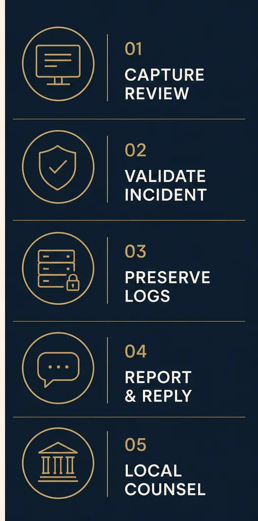 Google Review Alleging A Data Breach Or Cybersecurity Failure In Germany: Evidence And Response Strategy