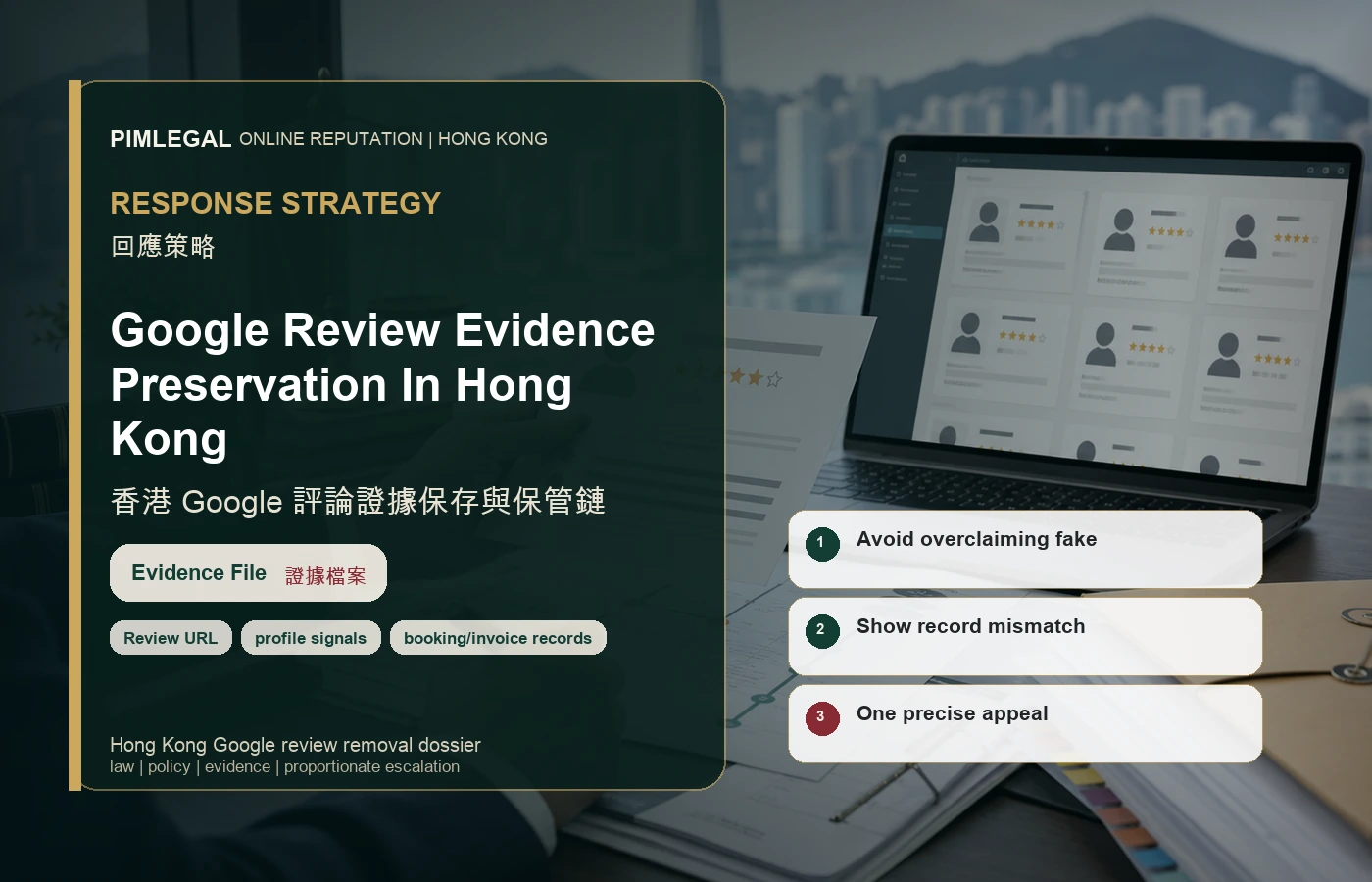 Google Review Evidence Preservation In Hong Kong response strategy in Hong Kong