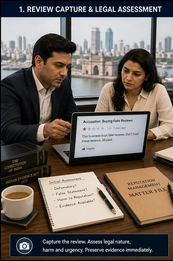 भारत में ऐसा Google Review जो business पर fake reviews खरीदने का आरोप लगाती है