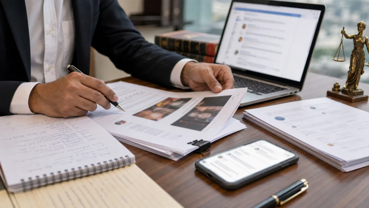 Digital evidence file for an Indian Google review defamation matter