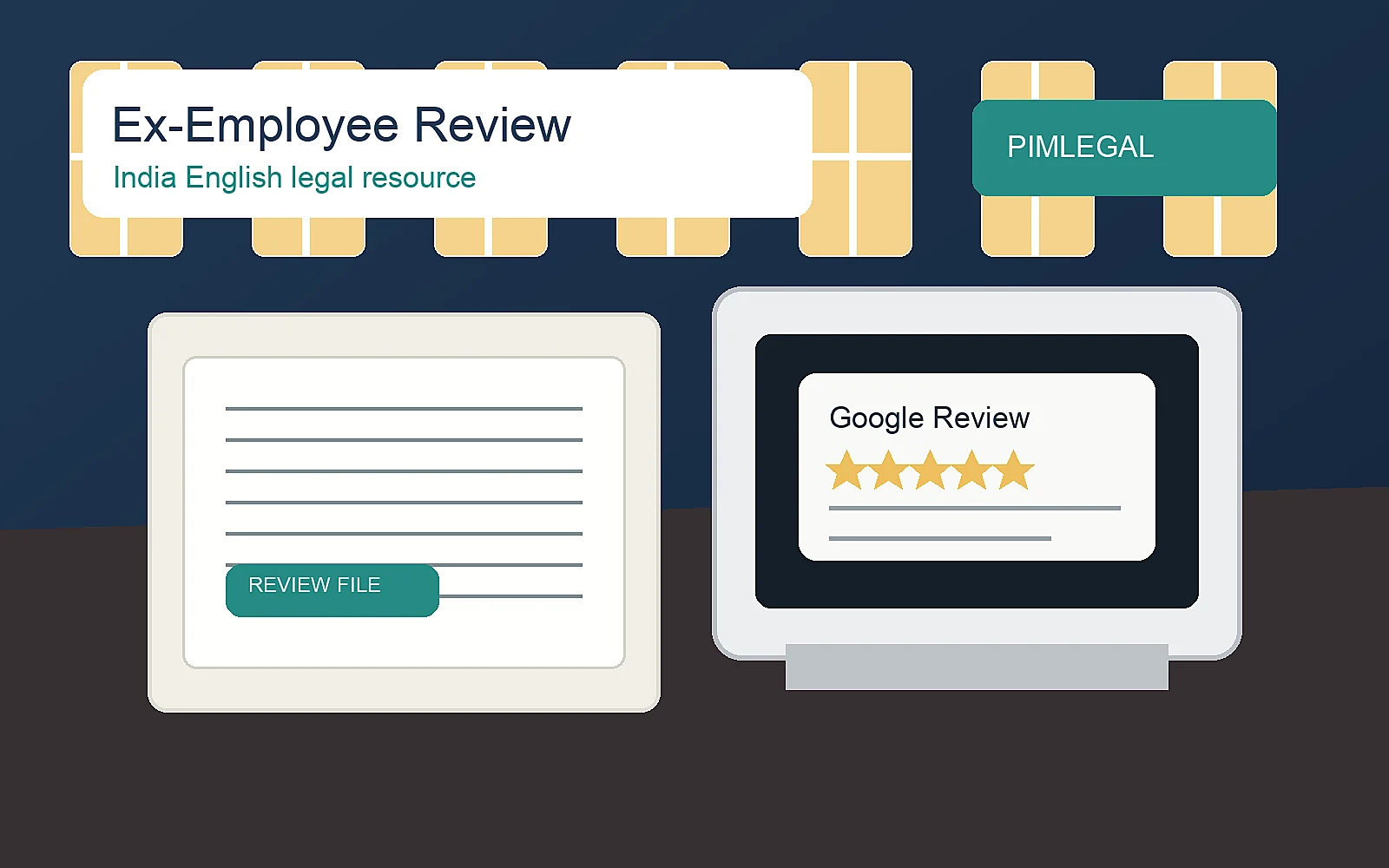 Indian legal strategy meeting for a former employee Google review