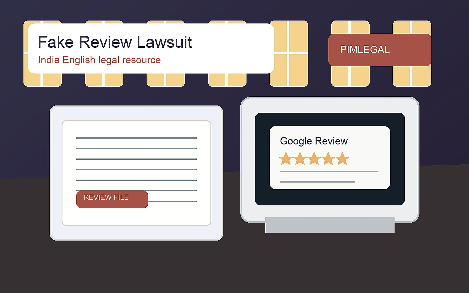 Indian legal team assessing whether to sue over a fake Google review