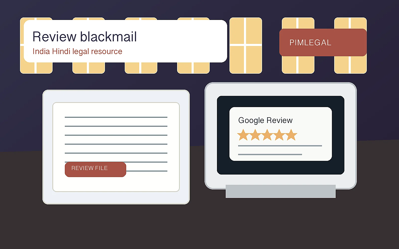 भारत में Google review blackmail संदेशों को सुरक्षित करती कानूनी टीम