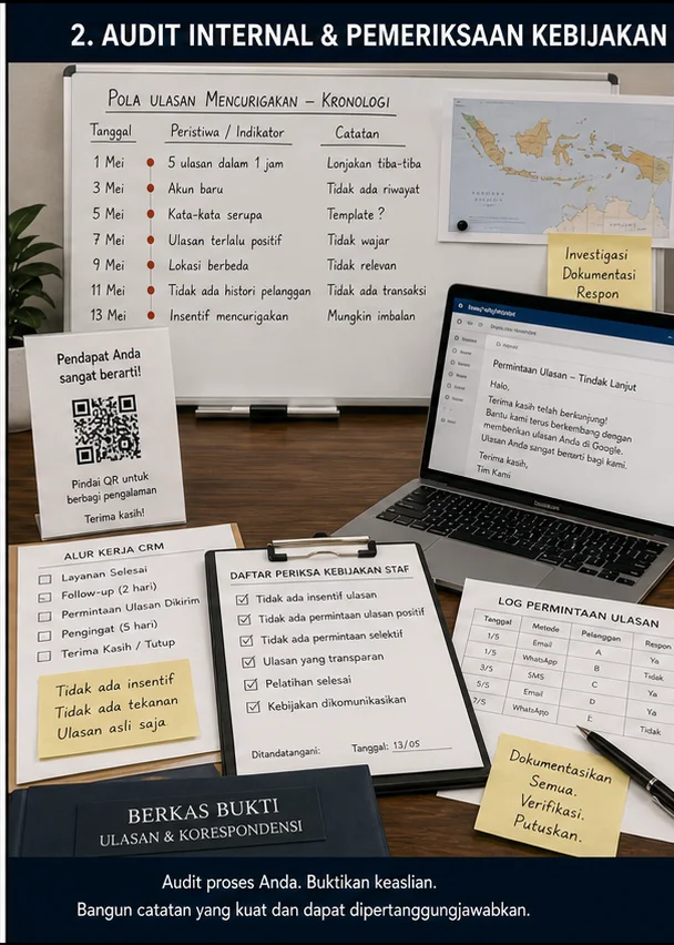 Google Review Accusing A Business Of Buying Fake Reviews In Indonesia