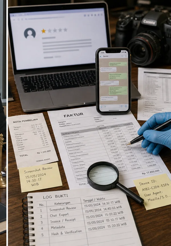 Google Review Using Fake Screenshots Or Documents In Indonesia