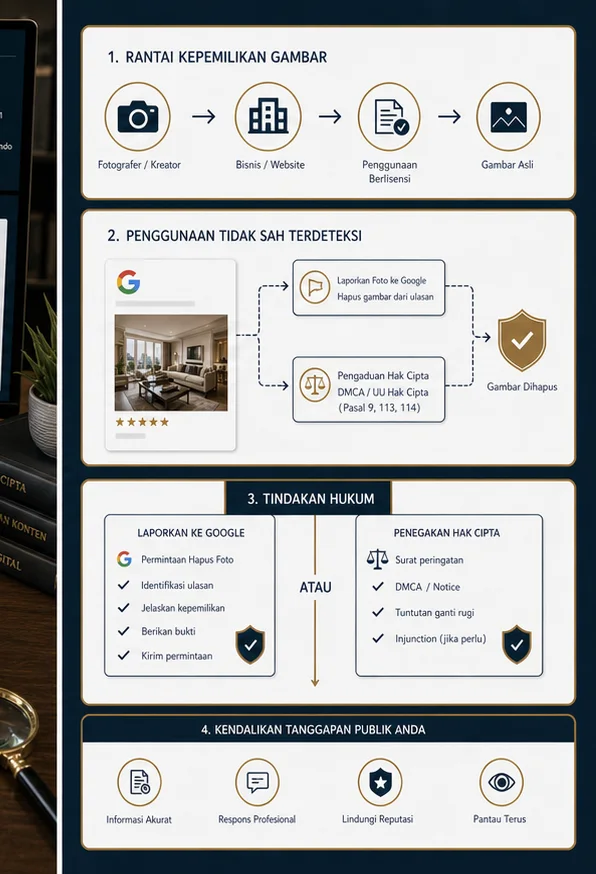 Google Review Using Copyrighted Photos In Indonesia