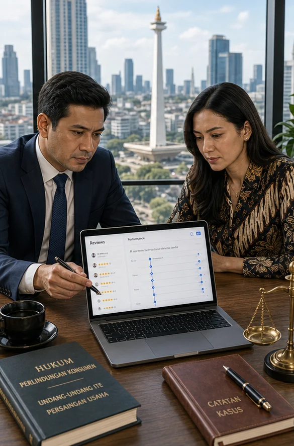 Google Review Accusing A Business Of Review Suppression In Indonesia