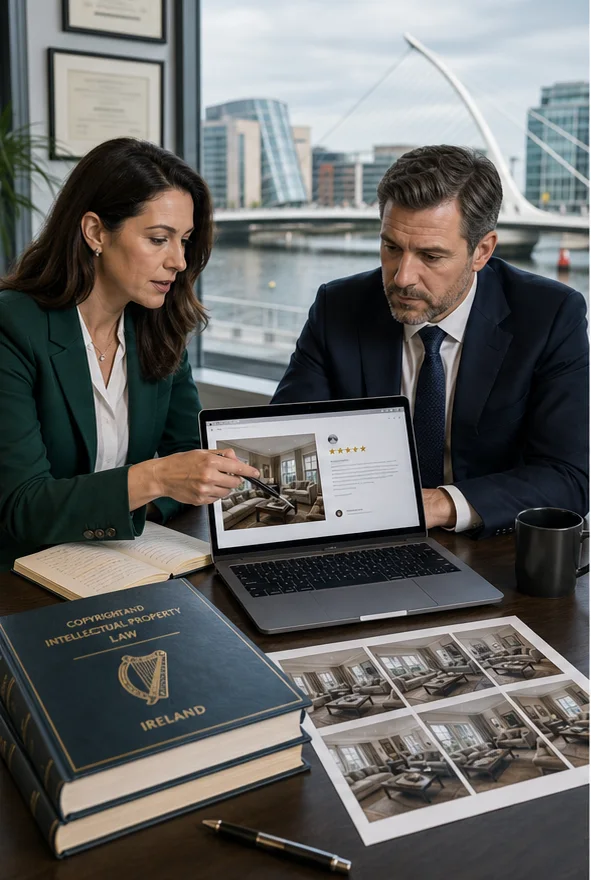 Google Review Using Copyrighted Photos In Ireland