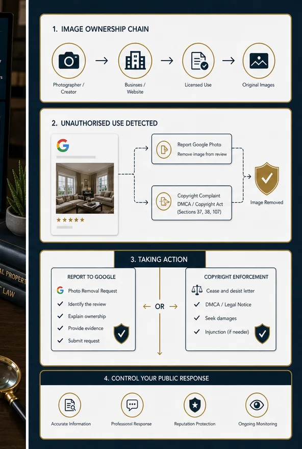 Google Review Using Copyrighted Photos In Ireland