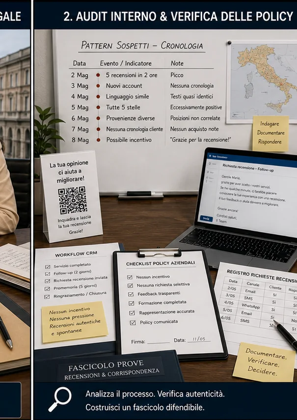 Recensione Google Che Accusa L'Azienda Di Comprare Recensioni False In Italia