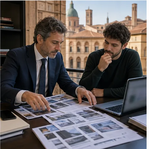 Avvocato a Bologna organizza screenshot e fatture per la catena di custodia digitale