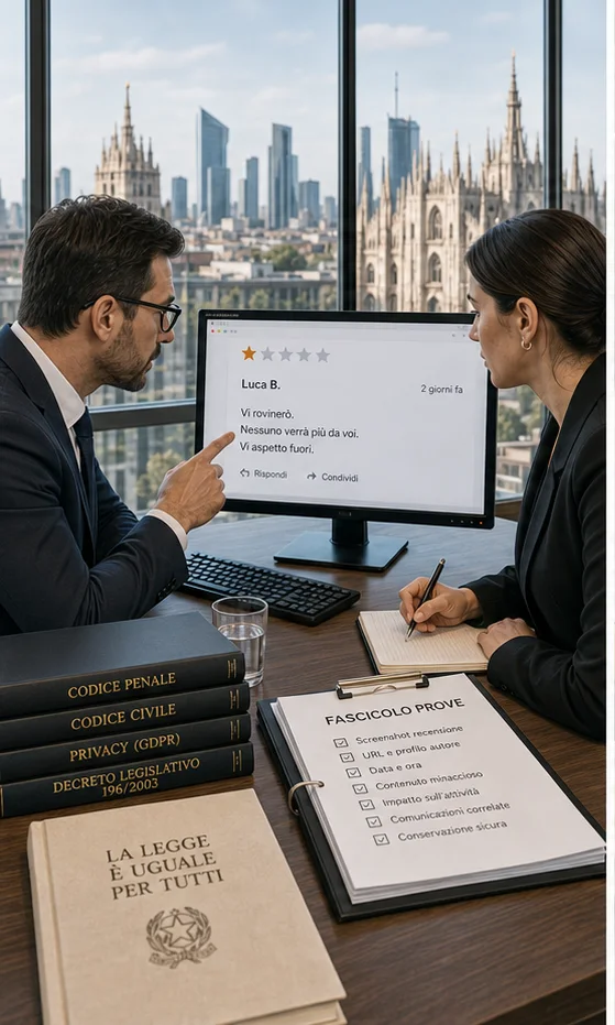 Recensioni Google Che Molestano Il Personale O Contengono Minacce: Strategia Pratica Di Rimozione In Italia