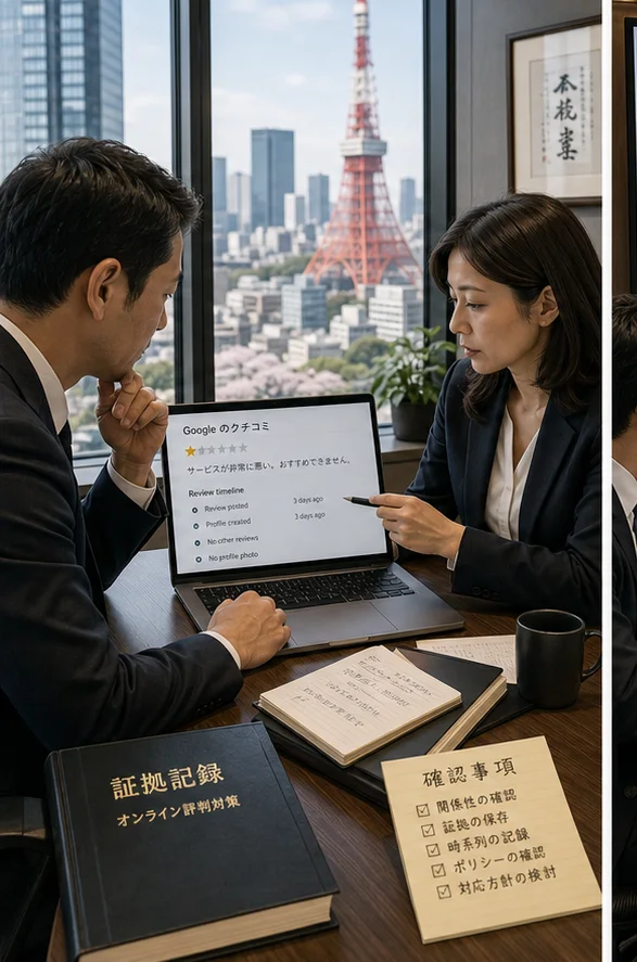 日本で従業員・代理店・インサイダーが関与したGoogleレビュー: Conflict Of Interest戦略