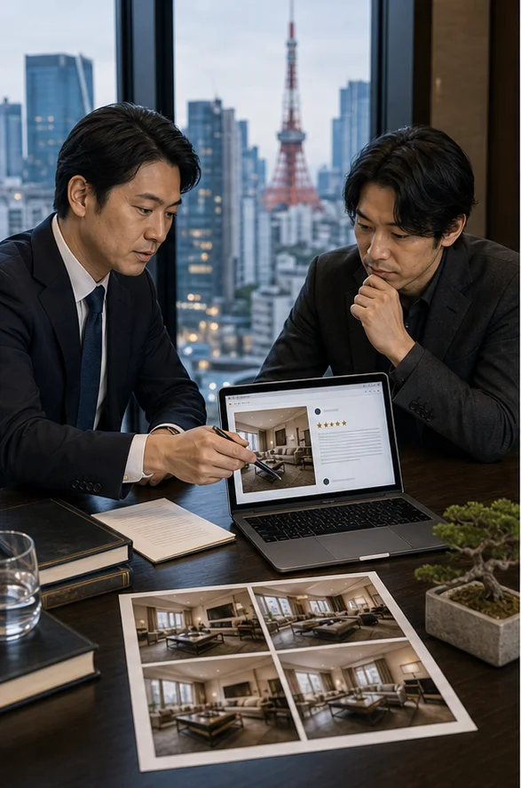 日本 で著作権で保護された写真を使用した Google の審査