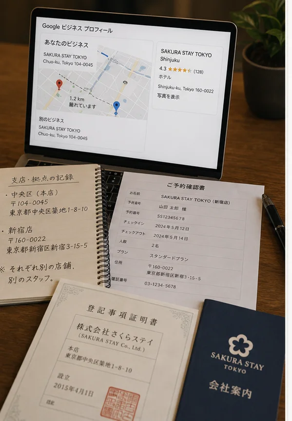 日本での誤った事業者宛てGoogleレビュー