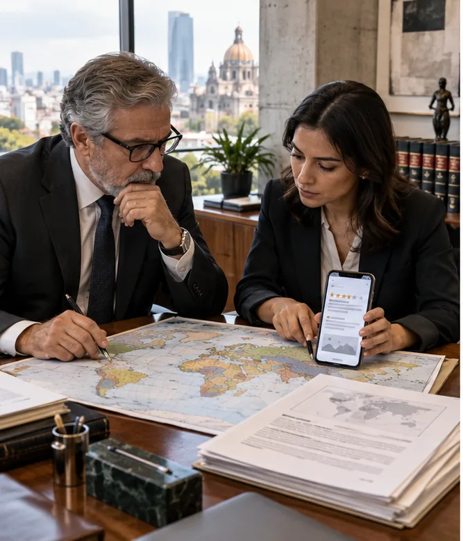 Reseñas Google Transfronterizas En México: Jurisdicción, Ley Aplicable Y Retirada