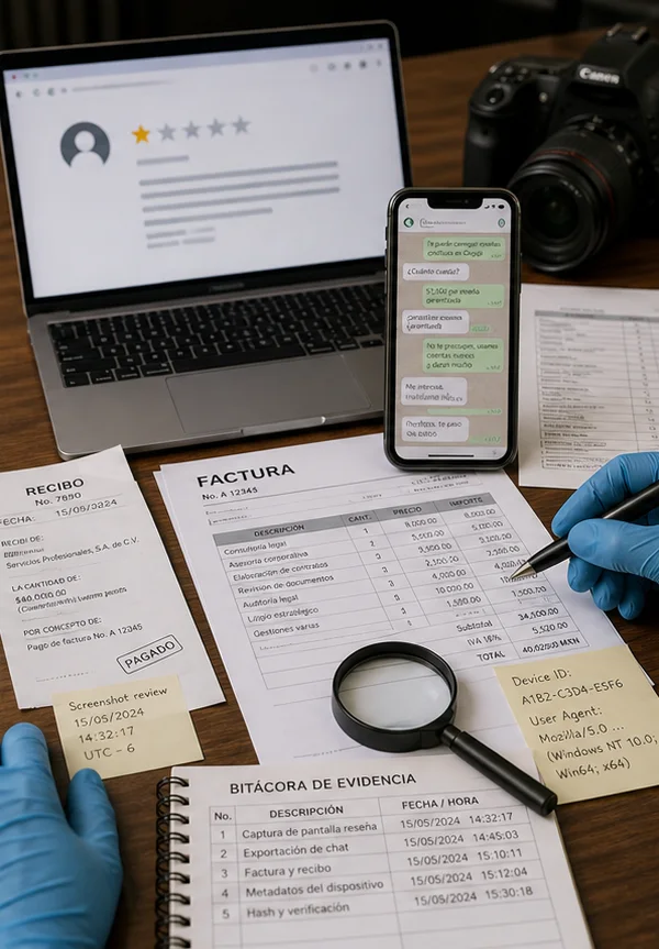 Resena Google Con Capturas O Documentos Falsos En México