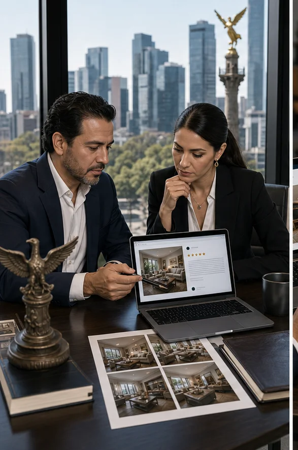 Revisión de Google utilizando fotos con derechos de autor en México