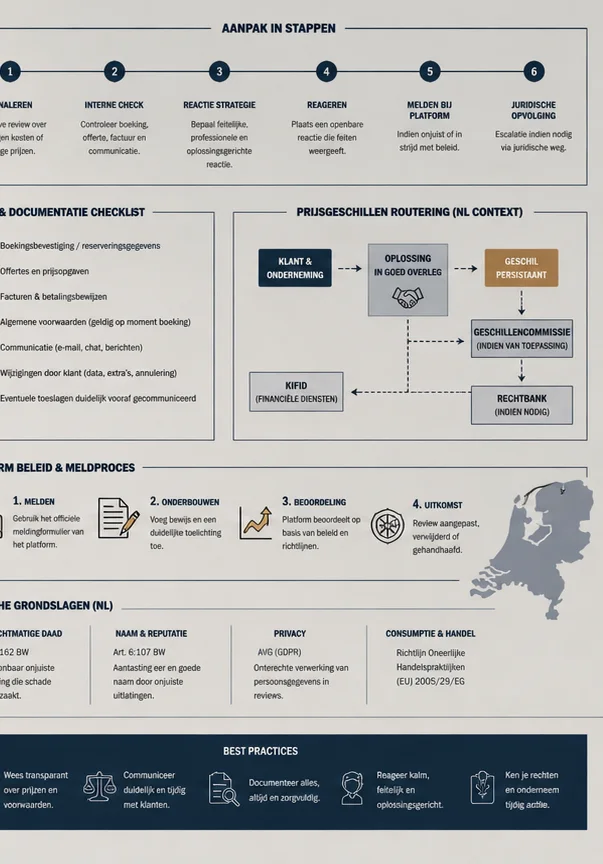 Google Reviews Alleging Hidden Fees Or Overcharging: Response And Removal Strategy In Netherlands