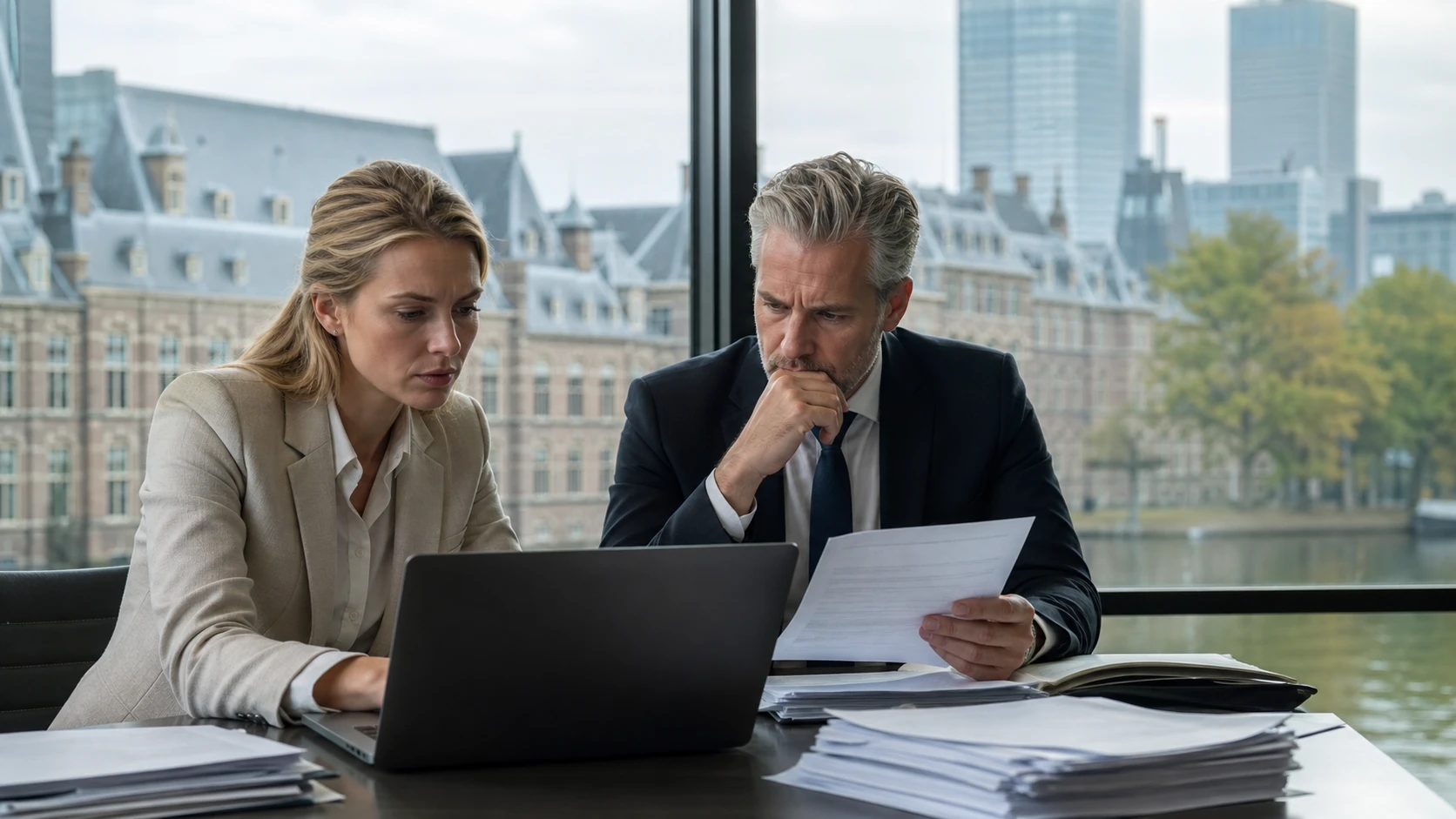 Nederlands bedrijfsdossier na een Google review met fraudebeschuldiging