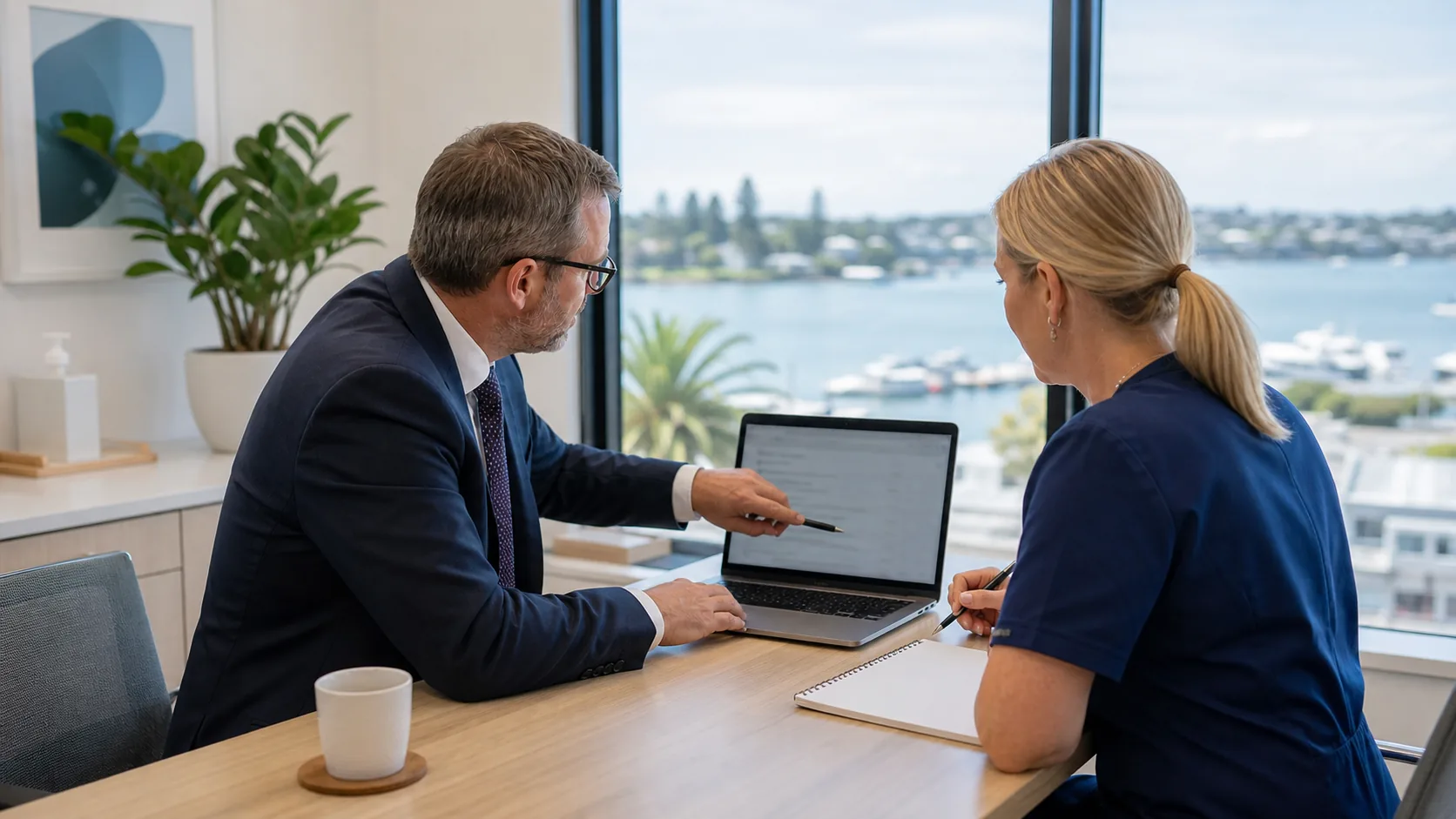 Tauranga clinic manager and lawyer drafting a safe response to a Google review