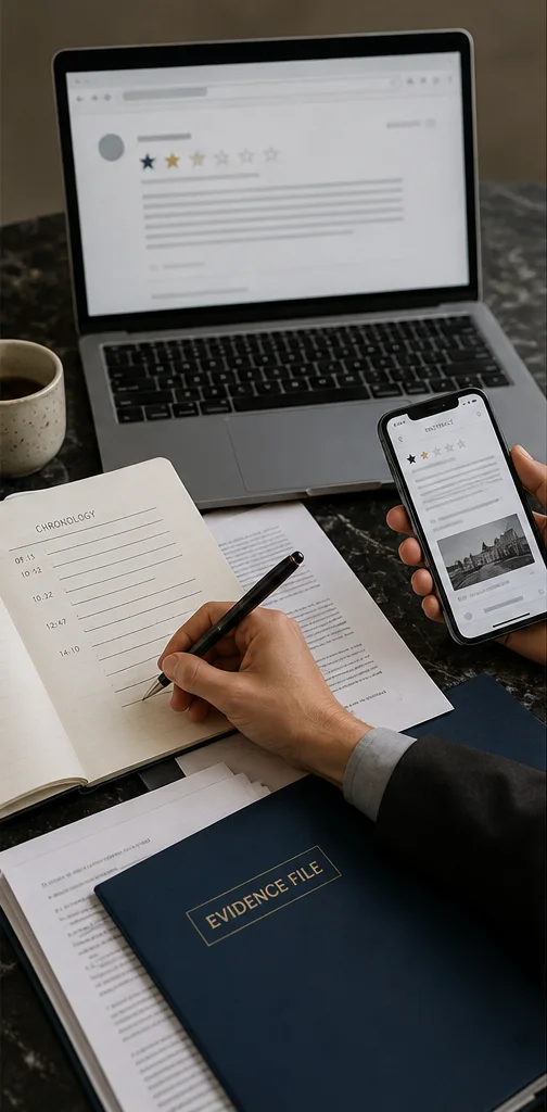 Avaliação Google Durante Litígio Em Curso Em Portugal: Prova E Estratégia De Resposta