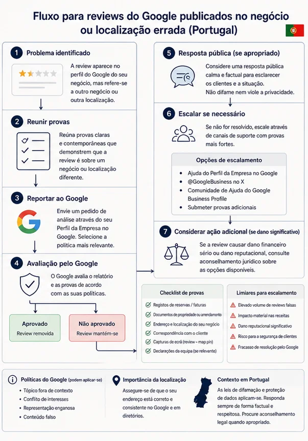 Avaliacao Google Para A Empresa Errada Em Portugal