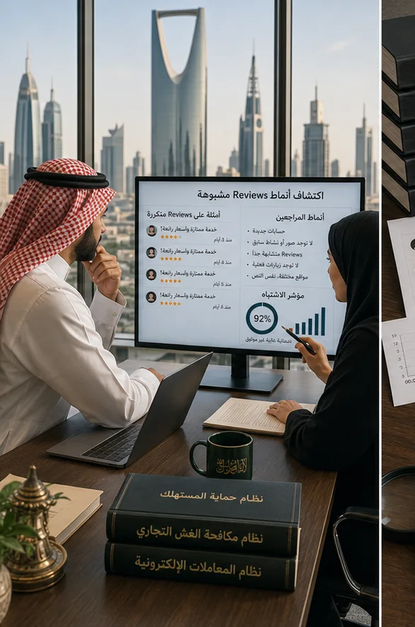 مراجعات Google المزيفة التي تم إنشاؤها بواسطة AI في المملكة العربية السعودية