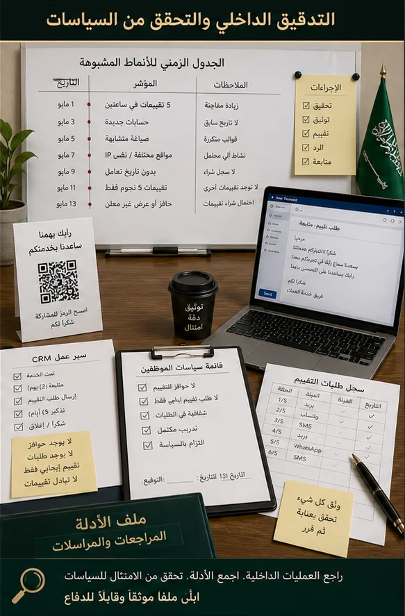 مراجعة Google تتهم الشركة بشراء مراجعات مزيفة في المملكة العربية السعودية