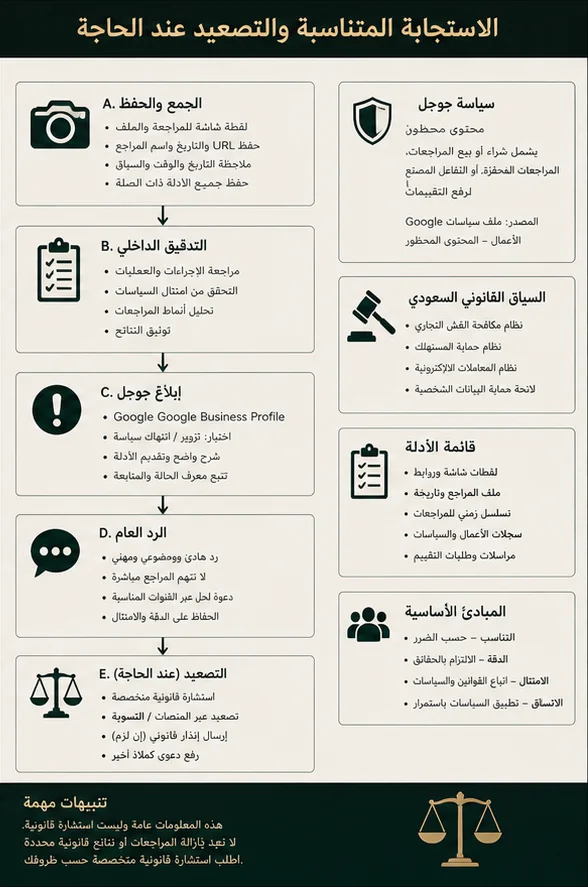 مراجعة Google تتهم الشركة بشراء مراجعات مزيفة في المملكة العربية السعودية