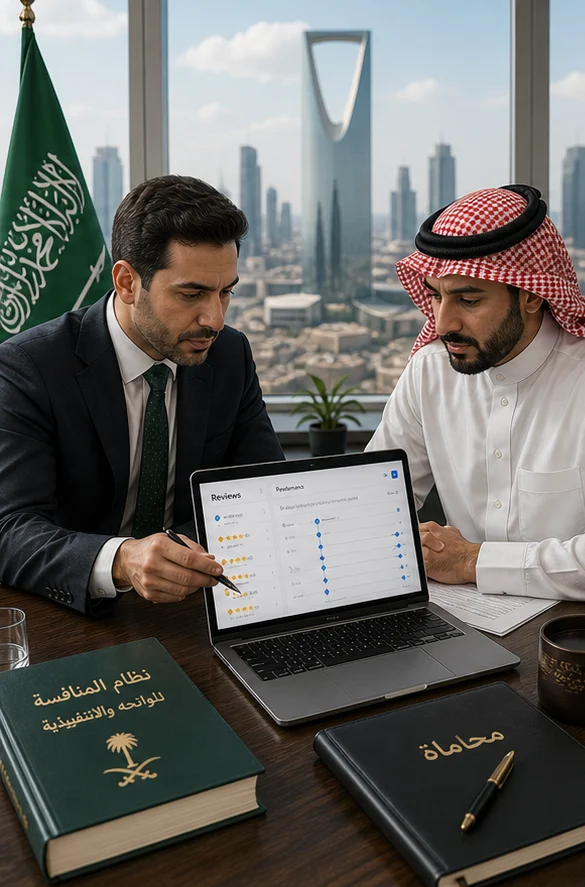 مراجعة Google تتهم شركة بقمع المراجعة في المملكة العربية السعودية