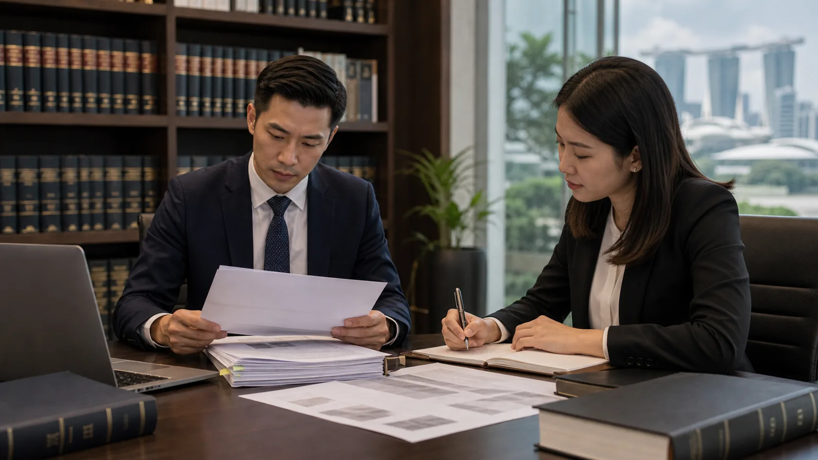 Singapore legal library with defamation case law and statutory materials