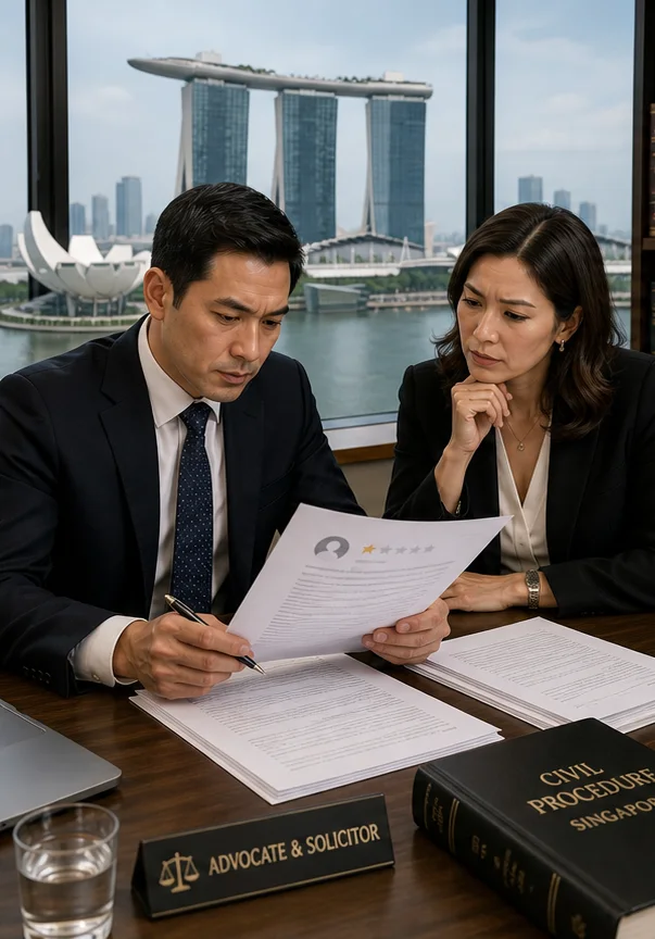 Google Review Using Fake Screenshots Or Documents In Singapore